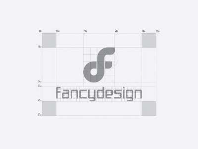 Logo Fancy Design 04 branding building process creative design grid system icon identity logo logotype mark monogram symbol