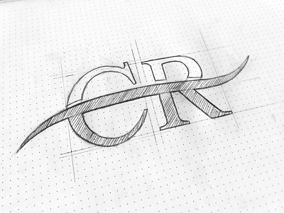 Logo Carillon Riverside Sketch brand branding calligraphy drawn hand lettering logo logotype sketch symbol typeface typography