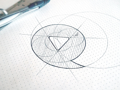 Viddler Symbol Sketch creative design icon logo play symbol talk video