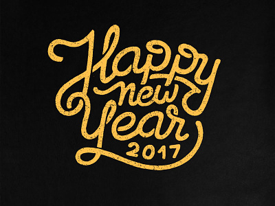 New Year 2017 2017 newyear type typo