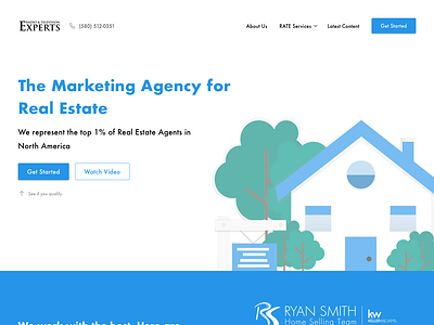 Landing Page for Marketing Agency