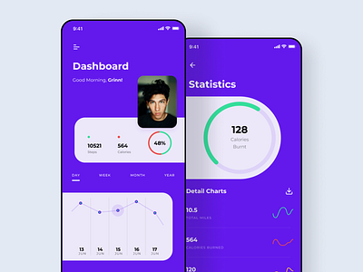 Fitness App Dashboard