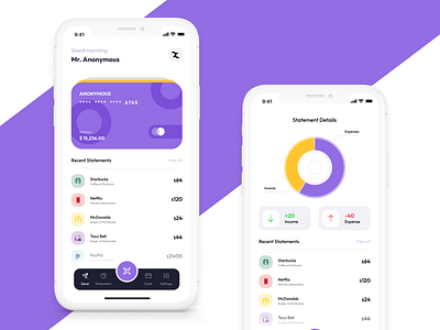 Expense Application Design Concept