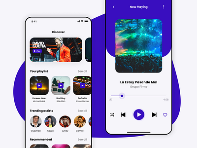 Music App UI