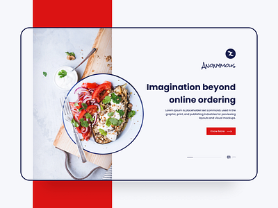 Food Landing Page