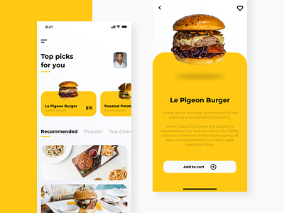 Food App UI