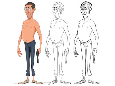 'The Misfit' Character Design character design