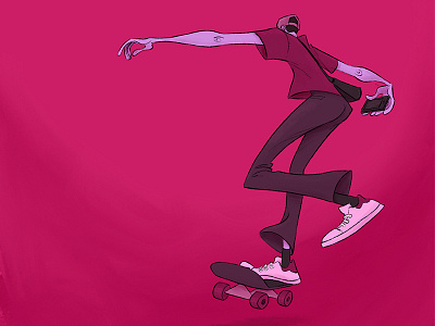 Skater character design skater