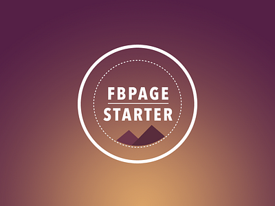 Fbpagestarter Logo fbpagestarter identity logo