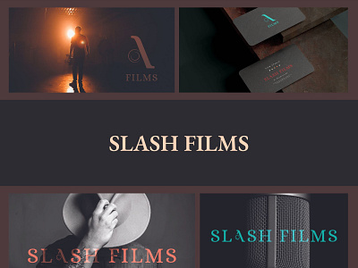 Slash Films design graphic design logo typography