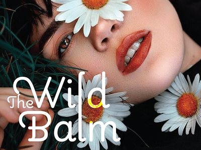 The Wild Balm branding design graphic design logo typography
