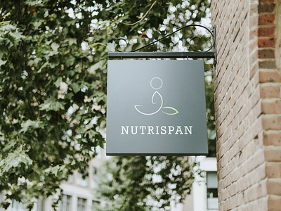 Nutrispan branding design graphic design logo typography