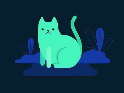 phosphorescent cat