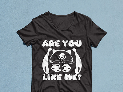 Are you like cat t-shirt design 2023 3d animation are you like me best best 2022 branding cat cat lover cute t shirt design graphic design illustration logo motion graphics t shirt tshirt ui vector