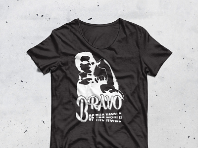 Bravo of the world T-shirt design