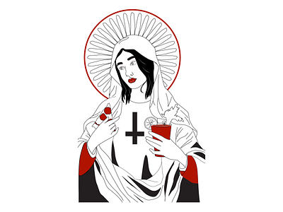 Saint Bloody Mary, Patron of pizza