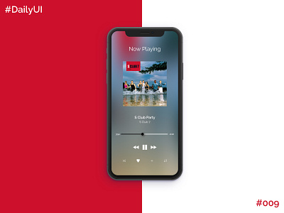 Daily UI Challenge #9 Music Player