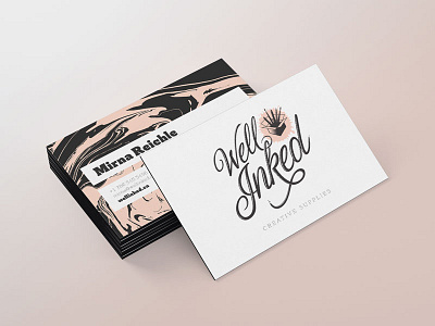 Well Inked Brand Identity - Business Card