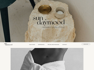 Sundaymood branding design minimal design romantic design web design