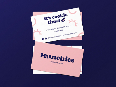 Munchies // Business card 🍪