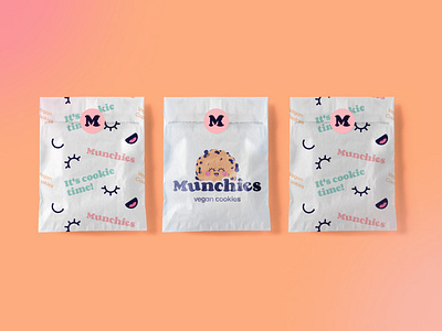 Munchies // Packaging 🍪 branding cookie cookie brand cookie packaging cookie packaging design cookie shop cookies designer food graphic design logo logo design logo designer packaging packaging design sweet vegan cookies