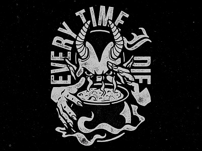 Every Time I Die - Hocus Pocus apparel apparel design band band tee clothing design coffin devil merch merch design shirt shirt design tshirt