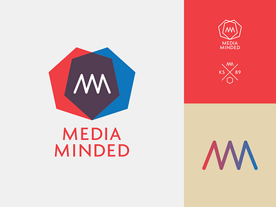 Media Minded - Logo branding identity logo logotype