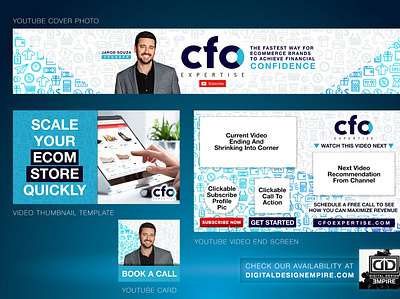 CFO Expertise (YouTube Channel Setup) video marketing youtube youtube banner youtube card youtube cover youtube thumbnail