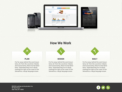 media agency website draft agency webdesign website