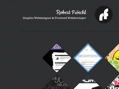 portfolio redesign idea minimal portfolio webdesign website