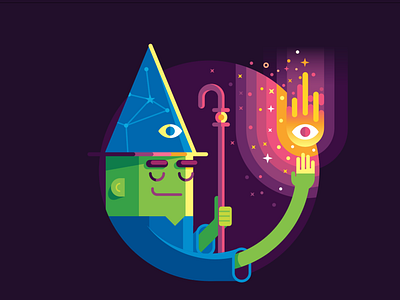 The Wizard Animation by Daren Guillory on Dribbble