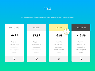 Ray - Pricing table app landing page app lp landing page landing price lp pricing table mobile landing page price table prices pricing pricing table pricing tables tables