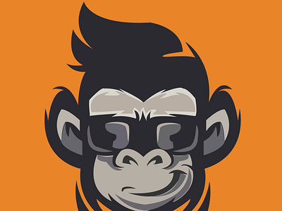 Monkey Gaming Logo By Dawood Hamaz On Dribbble