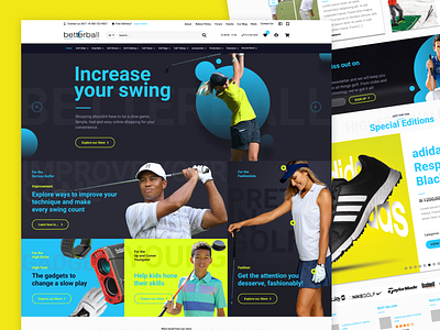 Betterball eCommerce Website Design