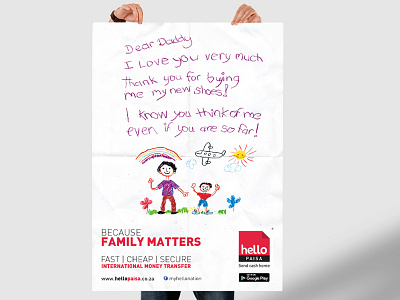 Because Family Matters - From the letters of a child Campaign