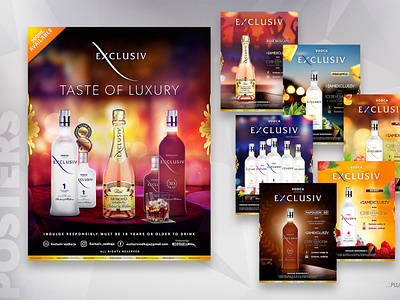 Exclusiv Beverages - Posters