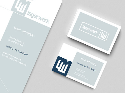 Lagerwerk CD corporate design logo