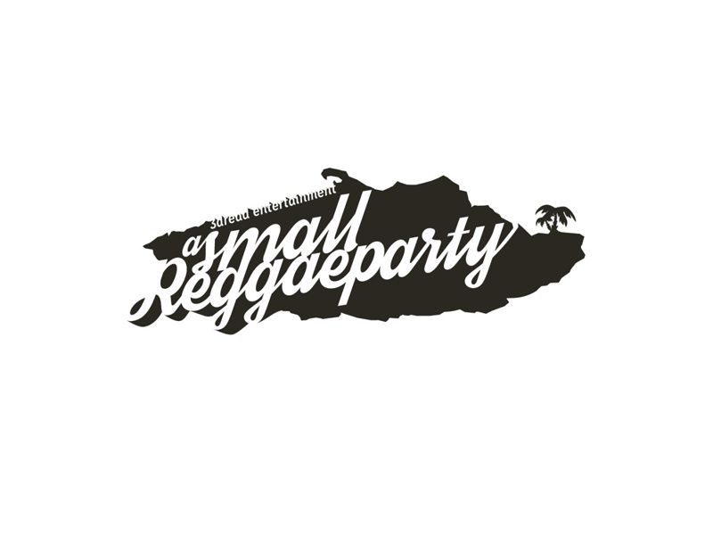 a small reggae party logo brand