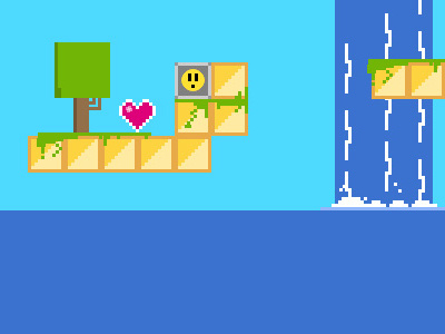 8 bit land by Nathaniel Hulley on Dribbble