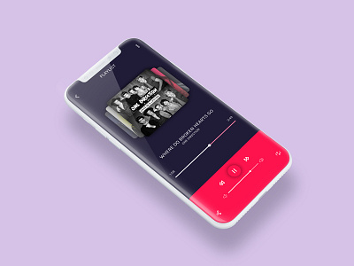 iPhoneX music app concept design app concept design interface iphonex mobile music ui ux