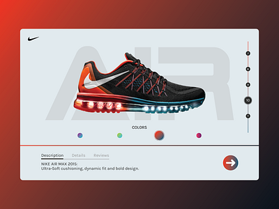 Day 12: E Commerce Shop branding design e commerce interface nike shoe shop ui ux web