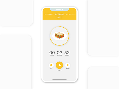 Day 14 Countdown Timer app concept countdown dailyui design interface iphonex mobile timer ui ux