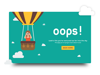 404 Page Design 404 card design illustration ui ux vector web