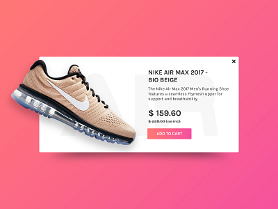 Special Offer air cards dailyui design interface nike special offer ui ux website