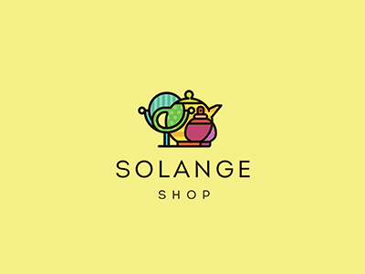 Solange Shop brand decor logo solange