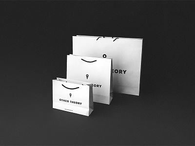 Other Theory Shopping bags behance design fashion identity logo other theory
