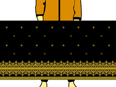 Sarong art batik batik motifs batik printing branding design fabric fashion flat graphic design illustration pattern toraja batik tradisional pattern vector