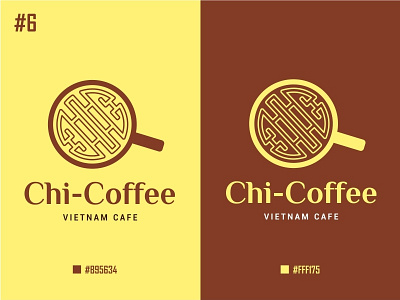 Day 6 : Chi-Coffee Vietnam Cafe cafe coffee daily logo daily logo challenge logo