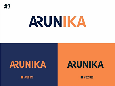 Day 7 : Arunika daily logo daily logo challenge design logo