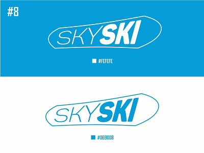 Day 8 : Skyski daily logo daily logo challenge design logo
